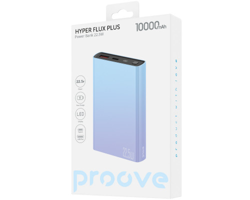 Внешний аккумулятор Proove Hyper Flux Plus 22.5W 10000mAh Gradient (PBF122120009)