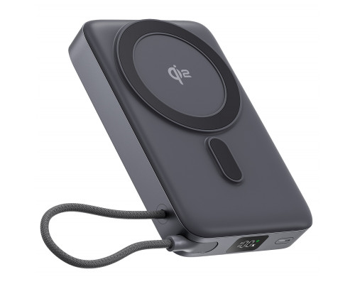 Внешний аккумулятор Proove OverPower 35W 10000mAh Qi2 Gray (PBOP35012105)
