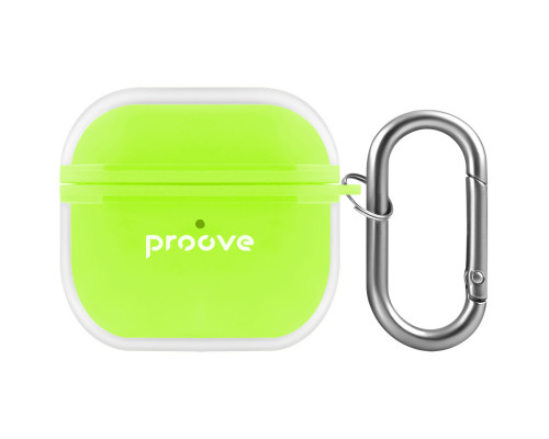 Чехол Proove Air Bump Case для AirPods 4/5 Green (PCABAR040006)