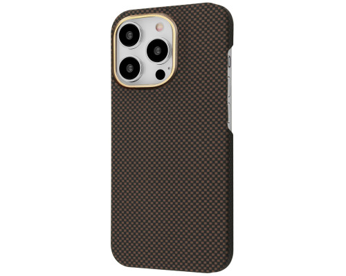 Чехол Proove Carbon Slim with Magnetic Ring для iPhone 16 Pro Sunflare (PCCSIP16P058)