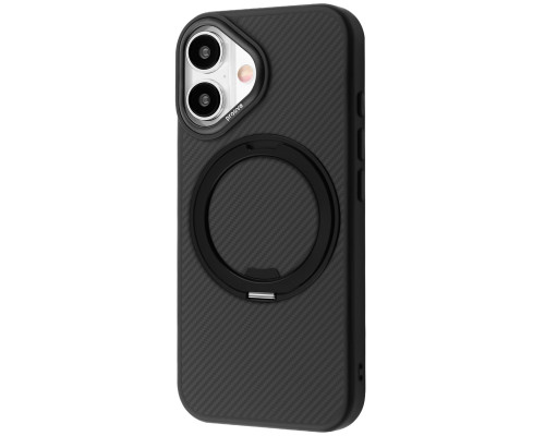 Чехол Proove Reinforce Case with Magnetic Ring для iPhone 16 Black (PCREIP160002)