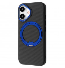 Чехол Proove Reinforce Case with Magnetic Ring для iPhone 16 Blue (PCREIP160012)