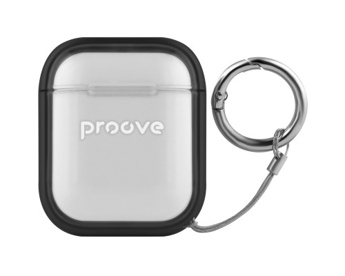 Чехол Proove Safe Box Case для AirPods 1/2 Black (PCSBAR120002)