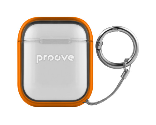 Чехол Proove Safe Box Case для AirPods 1/2 Orange (PCSBAR120010)