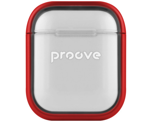 Чехол Proove Safe Box Case для AirPods 1/2 Red (PCSBAR120025)