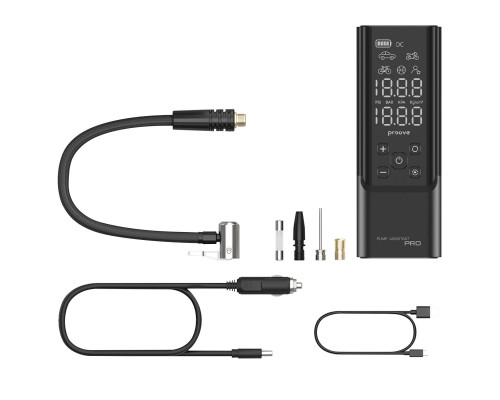 Автомобільний насос Proove Pump Assistant Pro 120W 7500mAh Black (PPAP80010901)