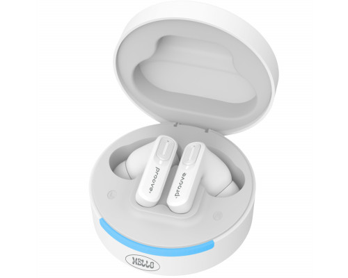 Беспроводные наушники Proove Mello TWS with ANC (APP) White (TWML0001AP02)