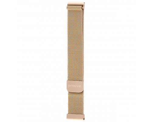 Ремешок Proove Metal Loop 20 mm Gold (WBMLUW20MM30)
