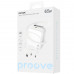 Сетевое зарядное устройство Proove Fixtape GaN 65W (Type-C) White (WCFP65010202)