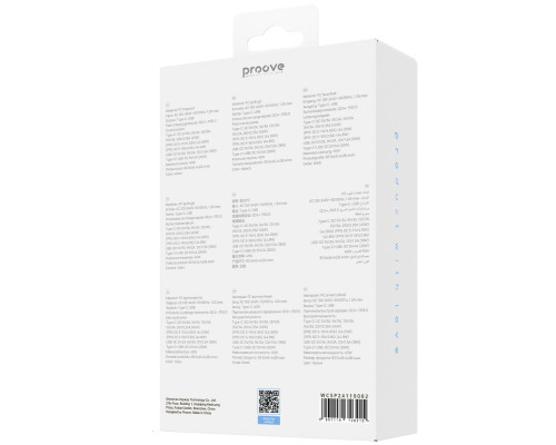 Сетевое зарядное устройство Proove Silicone Power 2 45W (Type-C+USB) White (WCSP24110002)