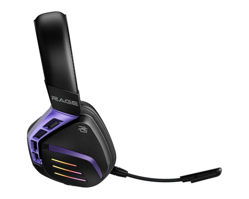 Беспроводная игровая гарнитура Proove Gaming Rage (APP) Black/Purple (WHRG00020001)
