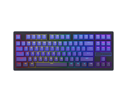 Беспроводная клавиатура Proove Gaming Rampage (Ukraine Layout) Gradient Purple/Black (WKRM00022418)