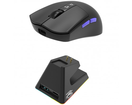 Беспроводная игровая мышь Proove Gaming Jester 8K with Charging Dock Black/Purple (WMJSCD022016)
