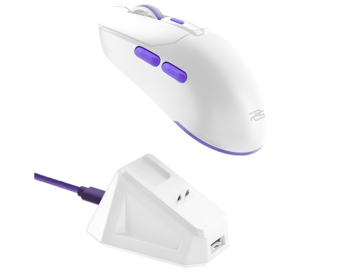 Беспроводная игровая мышь Proove Gaming Rate Pro with Charging Dock White (WMRPCD022002)
