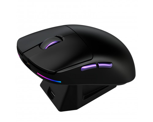 Беспроводная игровая мышь Proove Gaming Superfight Wireless with charging dock Black/Purple (WMSW00122001)