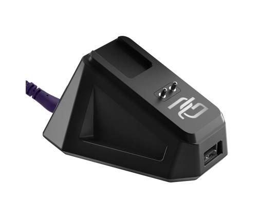 Беспроводная игровая мышь Proove Gaming Superfight Wireless with charging dock Black/Purple (WMSW00122001)