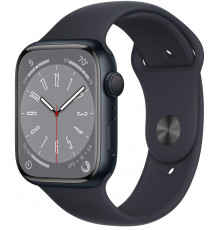 Apple Watch Series 8 GPS 45mm Midnight Aluminium Case with Midnight Sport Band (MNP13/MNUJ3/MNUL3) Approved Витринный образец