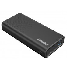 Внешний аккумулятор Power Bank Energizer UE20012PQ-20000mAh Li-pol+TYPE-C PD Black