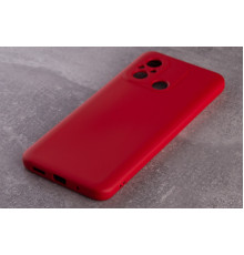Силиконовая накладка Soft Silicone Case для Xiaomi Redmi 12C Red