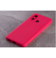 Силиконовая накладка Soft Silicone Case для Xiaomi Redmi 12C Raspberry