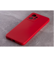 Силиконовая накладка Soft Silicone Case для Xiaomi Redmi Note 12 4G Red