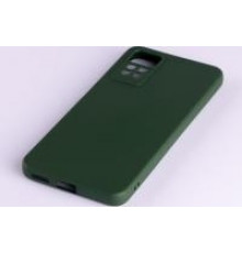 Силиконовая накладка Soft Silicone Case для Xiaomi Redmi Note 12 Pro 4G Dark Green