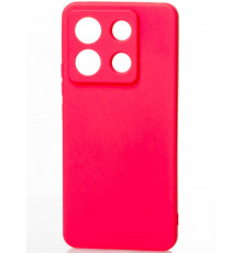 Силиконовая накладка Soft Silicone Case для Xiaomi Redmi Note 13 Pro 5G/Poco X6 5G Raspberry
