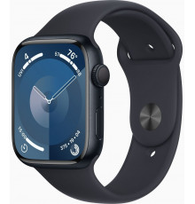 Apple Watch Series 9 GPS 45mm Midnight Aluminium with Midnight Sport Band M/L (MR9A3)