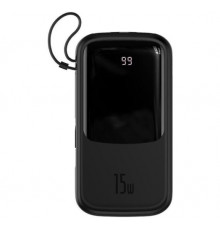 Внешний аккумулятор Power Bank Baseus Bipow Qpow 20000mAh 15W Display Black (+Type-C) (PPQD-G01)
