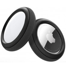 Чехол для AirTag Spigen Silicon Fit Black 2 per pack (AHP03070)