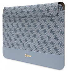 Чехол Guess 4G Stripe Metal для MacBook 14" Blue (GUCS14PS4SGB)