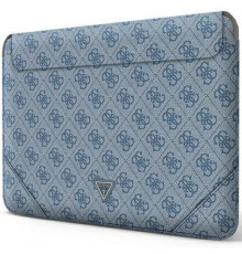 Чехол Guess 4G Uptown Triangle для MacBook 13" | 14" Blue (GUCS14P4TB)