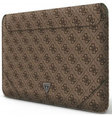 Чехол Guess 4G Uptown Triangle для MacBook 16" Brown (GUCS16P4TW)