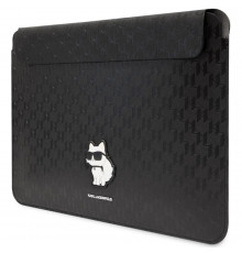 Чехол Karl Lagerfeld Saffiano Monogram Choupette для MacBook 14" Black (KLCS14SAKHPCK)