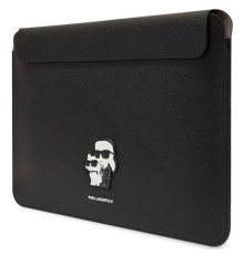 Чехол Karl Lagerfeld Saffiano Karl & Choupette (Sleeve) для MacBook 14" Black (KLCS14SAKCPMK)