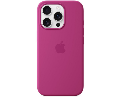 Чохол Apple Silicone MagSafe для Apple iPhone 16 Pro Fuchsia (MYYN3ZM/A)