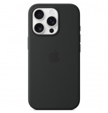 Чехол Apple Silicone MagSafe для Apple iPhone 16 Pro Max Black (MYYT3ZM/A)