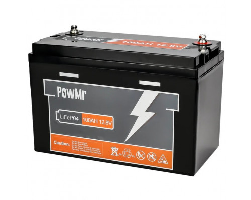 Акумулятор PowMr LiFePO4 12.8V 100AH (POW-100AH-12.8V)