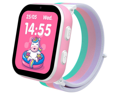 Дитячий смарт-годинник Gelius GP-PK008 (GPS/4G) (IP67) White