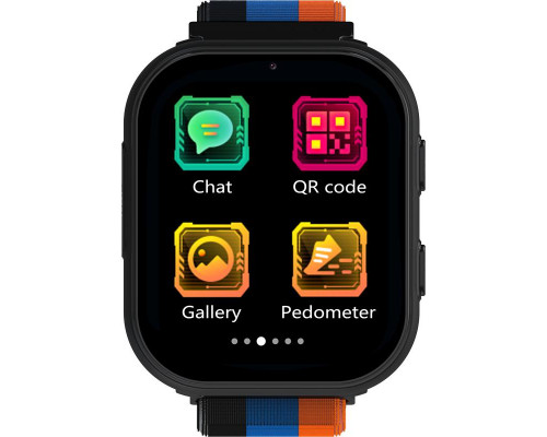 Дитячий смарт-годинник Gelius GP-PK008 (GPS/4G) (IP67) Black