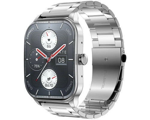Смарт-годинник Amazfit Pop 3S Metal Silver