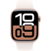 Смарт-годинник Apple Watch Series 10 GPS 42mm Rose Gold Aluminium Case with Light Blush Sport Band - S/M (MWWH3QH/A)