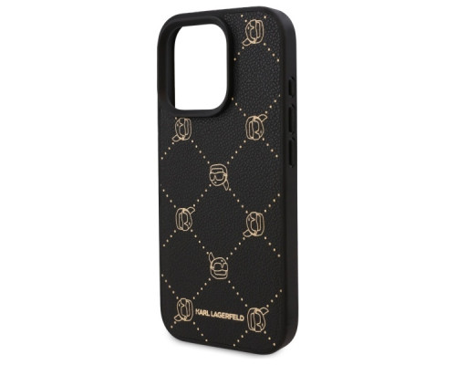 Чохол Karl Lagerfeld Karl Heads для iPhone 16 Pro Black with MagSafe (KLHMP16LPGKHPHK)