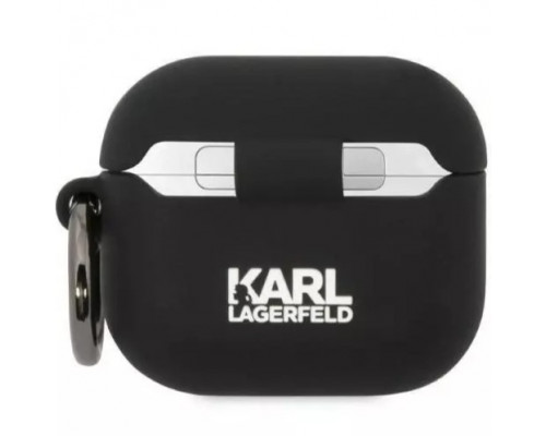 Чехол Karl Lagerfeld Silicone Choupette Head 3D для AirPods Pro 2 Black (KLAP2RUNCHK)