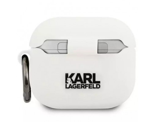 Чехол Karl Lagerfeld Silicone Choupette для AirPods 3 White (KLACA3SILCHWH)