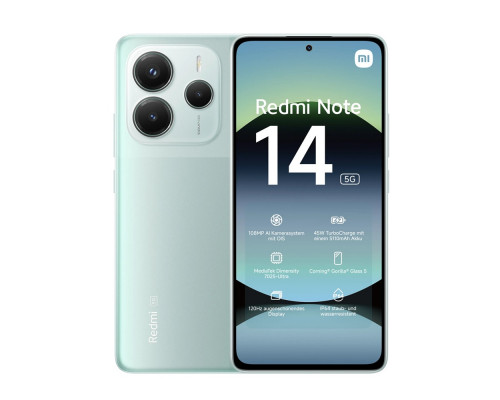 Xiaomi Redmi Note 14 5G 8/256GB Coral Green