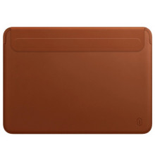 Чехол WIWU Skin Pro 2 Leather Sleeve for MacBook Pro 14.2 Brown