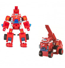 Конструктор-трансформер Super Wings Small Blocks 2в1 Buildable Transforming Vehicle Джетт (Jett)