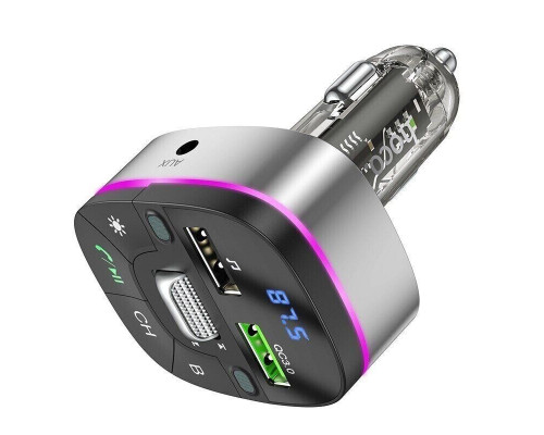 FM Модулятор Hoco E71 QC3,0