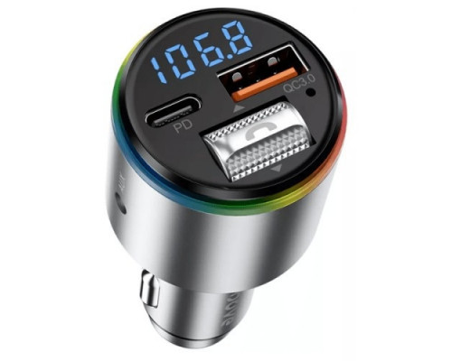 FM Модулятор Proove Power Drive 30W (PD+QC3.0) Type-C+USB